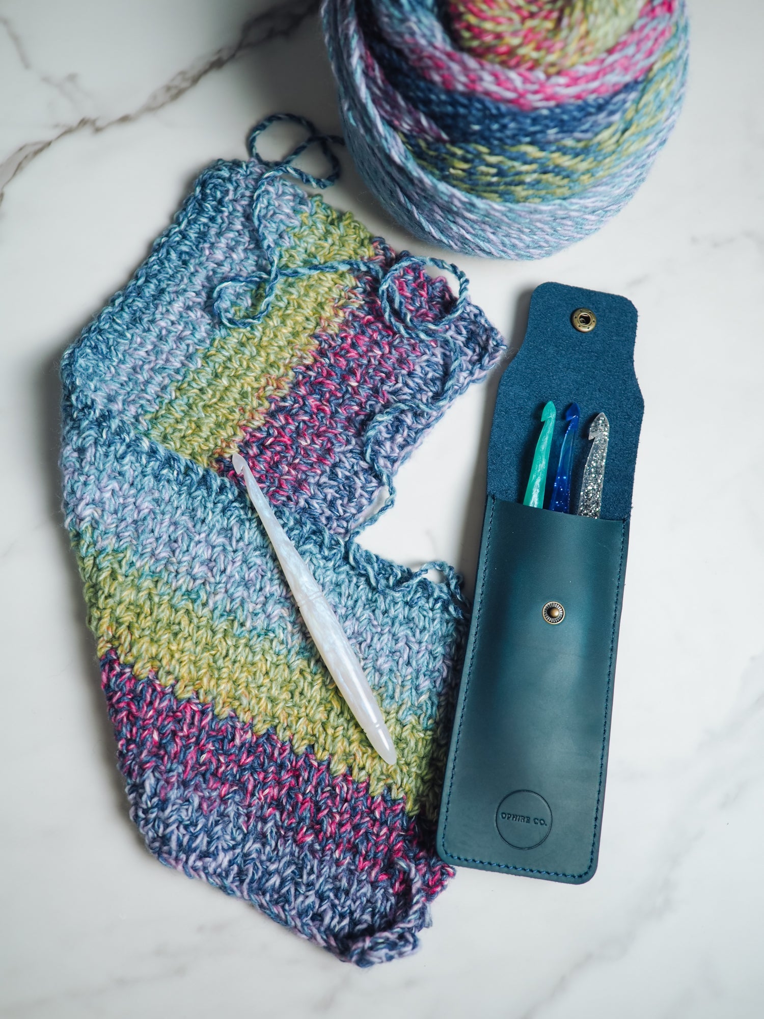 Crochet Hook Travel Pouch