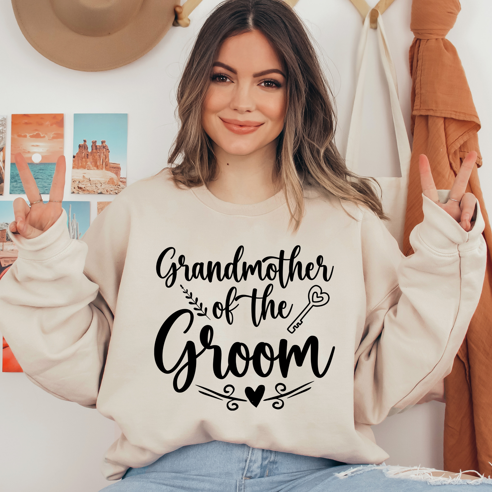 Grandmother Of The Groom Ready To Press DTF Transfers, DTF Hot Peel